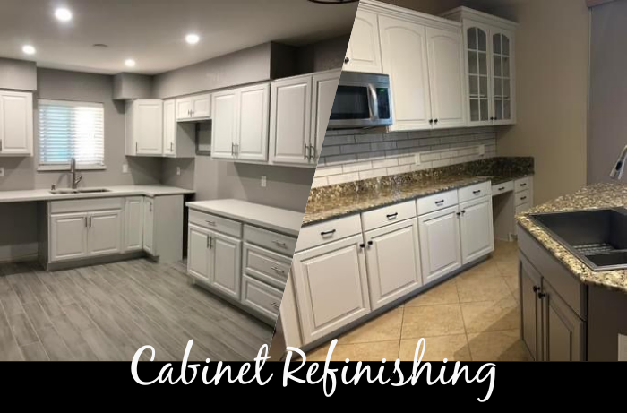 Cabinet refinishing